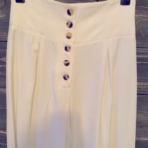 Gianni Bini Sz 2 Button Fly Bellbottom Slacks